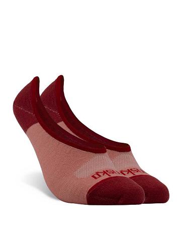 Chaussettes Dansko Two Tone No Show Bellini Femme Rouge | FR 189XYU